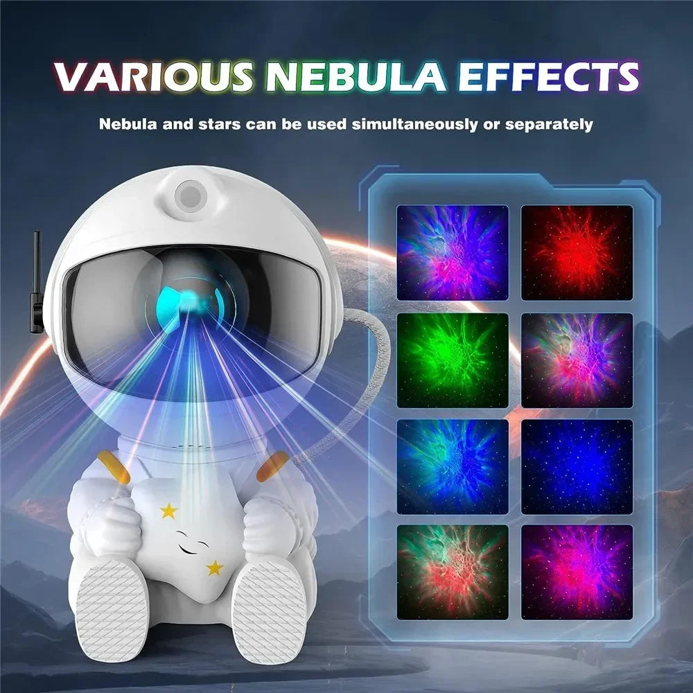 Astronaut Star Projector Night Light Space Buddy Projector Ceiling Projection Lamp